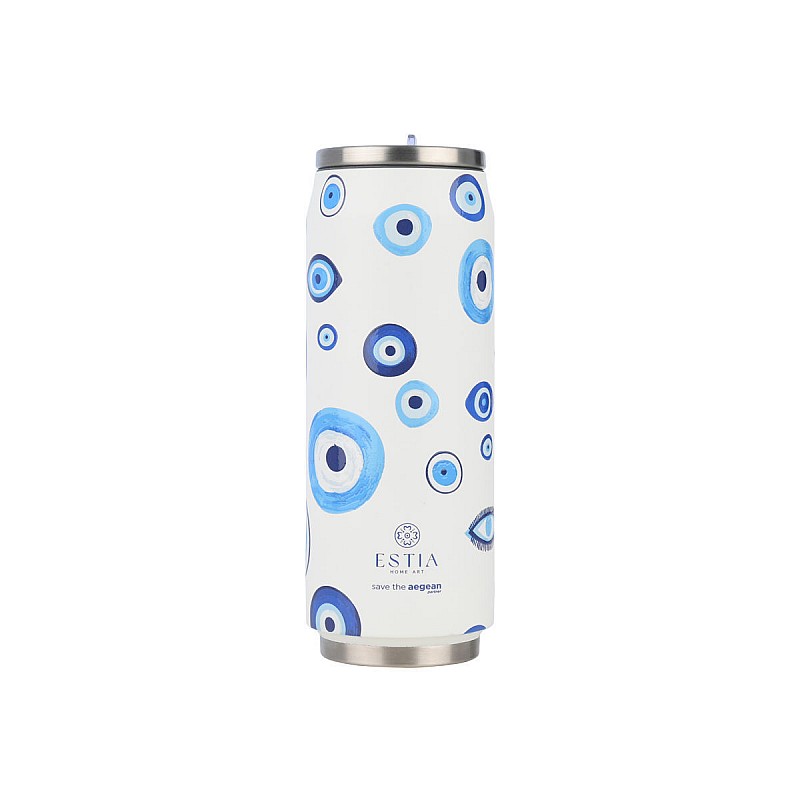 ESTIA ΘΕΡΜΟΣ TRAVEL CUP SAVE THE AEGEAN 500ml SPIRIT OF LUCK ESTIA 01-31251