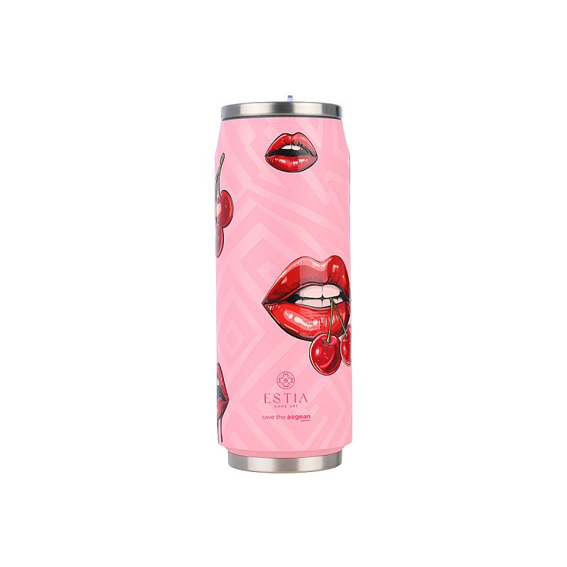 ESTIA ΘΕΡΜΟΣ TRAVEL CUP SAVE THE AEGEAN 500ml BLUSH POP ESTIA 01-31312