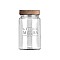 ESTIA ΔΟΧΕΙΟ ΑΠΟΘΗΚΕΥΣΗΣ ALLURE ΓΥΑΛΙΝΟ 1000ml 10x10x18cm ESTIA 01-31497