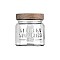 ESTIA ΔΟΧΕΙΟ ΑΠΟΘΗΚΕΥΣΗΣ ALLURE ΓΥΑΛΙΝΟ 500ml 10x10x11cm ESTIA 01-31503