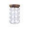 ESTIA ΔΟΧΕΙΟ ΑΠΟΘΗΚΕΥΣΗΣ ALLURE ΓΥΑΛΙΝΟ 700ml 9.5x9.5x15.8cm ESTIA 01-31527