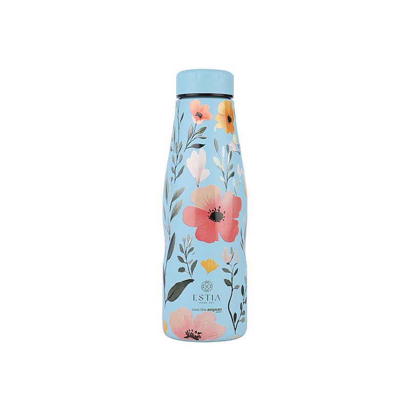 ESTIA ΘΕΡΜΟΣ TRAVEL FLASK SAVE THE AEGEAN 500ml SKY GARDEN ESTIA 01-31541 ESTIA ΘΕΡΜΟΣ TRAVEL FLASK SAVE THE AEGEAN 500ml SKY GARDEN ESTIA 01-31541