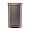 ESTIA ΚΑΔΟΣ ΑΠΟΡΡΙΜΑΤΩΝ FLATOP SOFT CLOSE 70lt ΜΑΤ ΙΝΟΞ ESTIA 01-31961