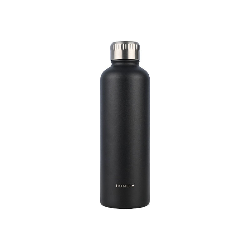 HOMELY ΘΕΡΜΟΣ FLASK 500ml MIDNIGHT BLACK ESTIA 01-32555