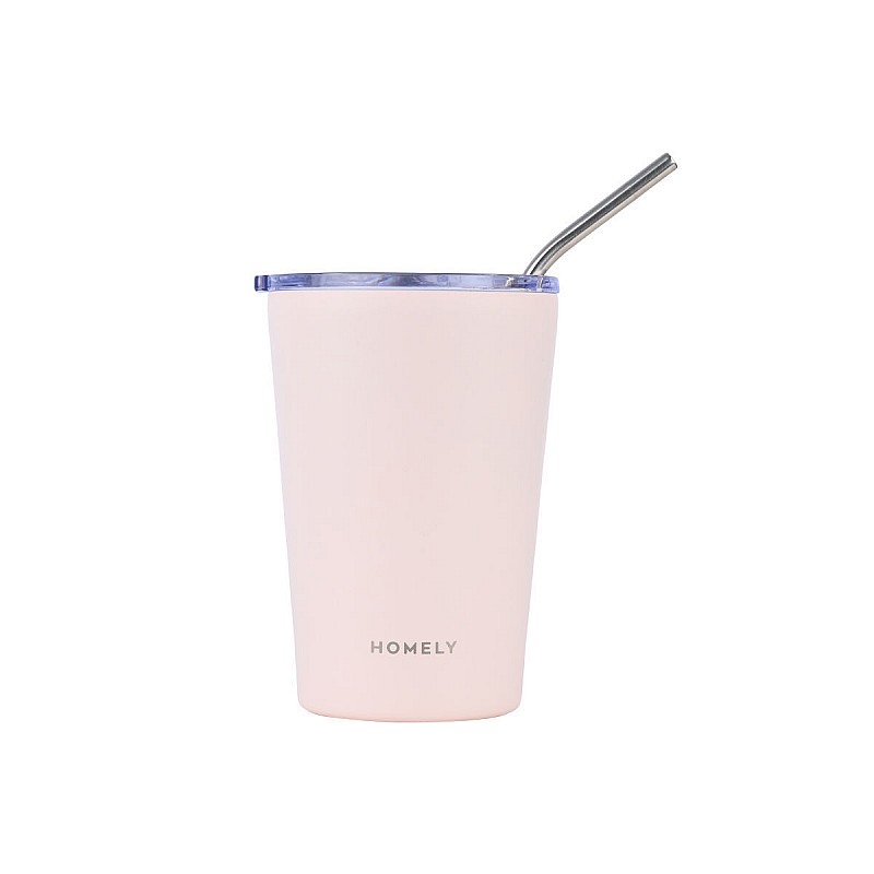 HOMELY ΘΕΡΜΟΣ MUG 400ml ROSE QUARTZ ESTIA 01-32678 HOMELY ΘΕΡΜΟΣ MUG 400ml ROSE QUARTZ ESTIA 01-32678