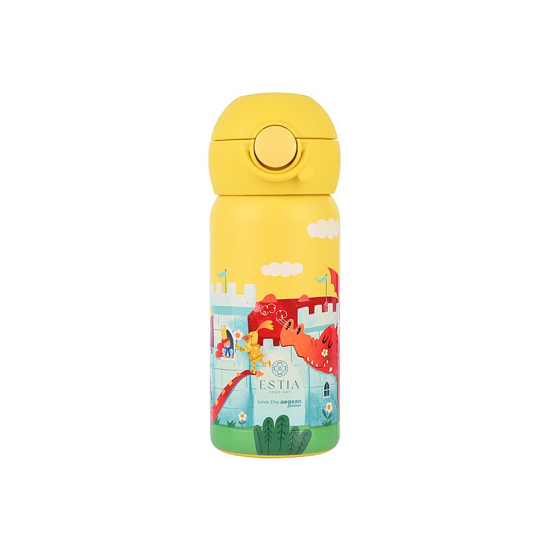 ESTIA ΘΕΡΜΟΣ ΠΑΙΔΙΚΟ WONDER BOTTLE SAVE THE AEGEAN 350ml FORTRESS DRAGON ESTIA 01-33088