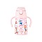 ESTIA ΘΕΡΜΟΣ ΠΑΙΔΙΚΟ BUBBLE BOTTLE SAVE THE AEGEAN 300ml WILD STUNTS ESTIA 01-33194