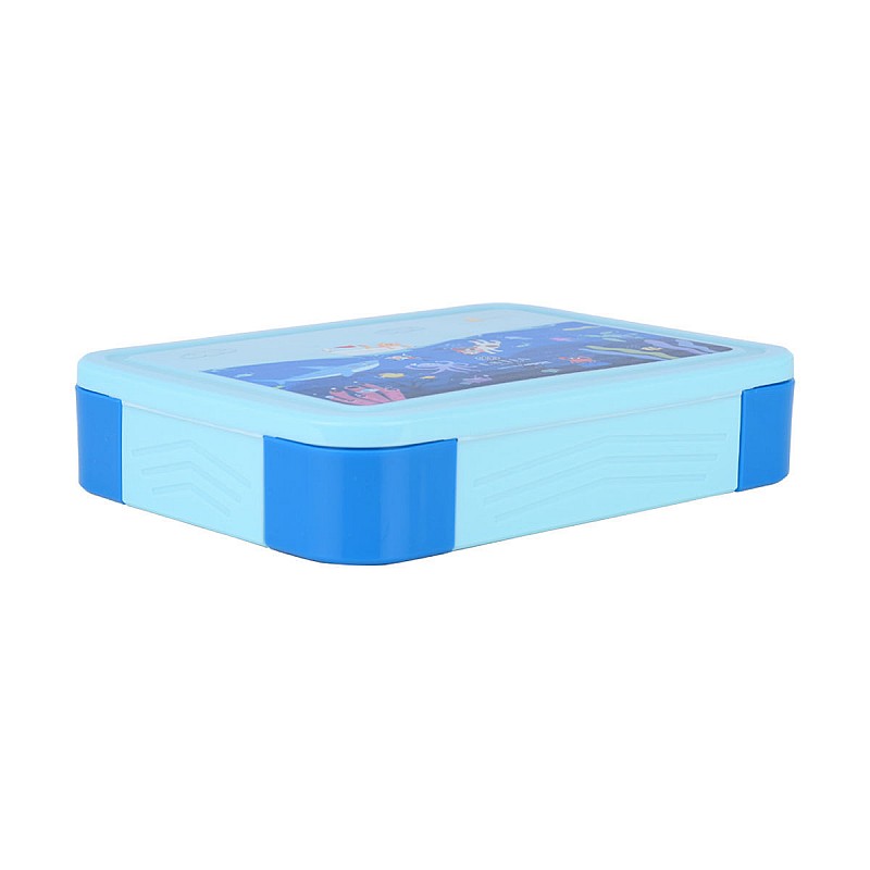 ESTIA ΠΑΙΔΙΚΟ ΦΑΓΗΤΟΔΟΧΕΙΟ SAVE THE AEGEAN 1330ml ΜΕ 5 ΘΗΚΕΣ OCEAN PLAY ESTIA 01-33378