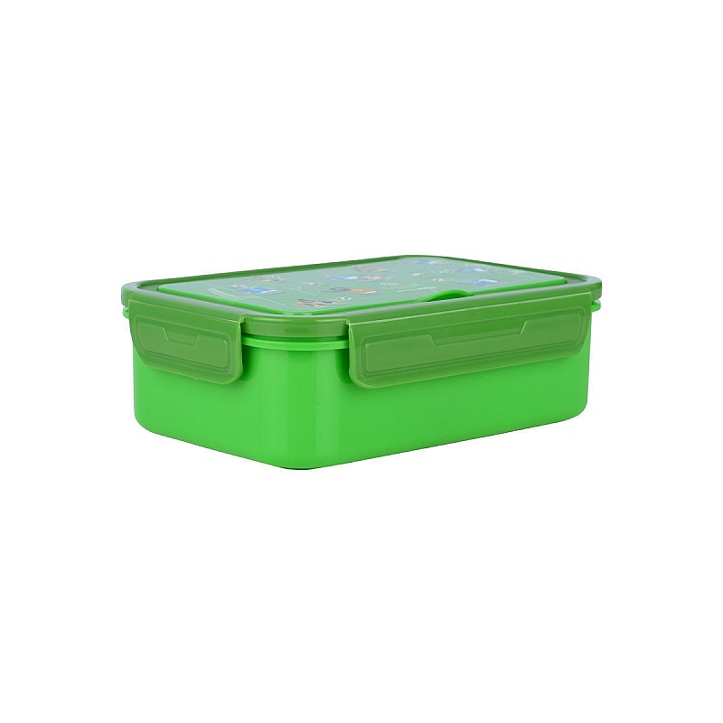 ESTIA ΠΑΙΔΙΚΟ ΦΑΓΗΤΟΔΟΧΕΙΟ SAVE THE AEGEAN 1400ml ΜΕ 3 ΘΗΚΕΣ JUNGLE KICK ESTIA 01-33637