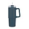 HOMELY ΘΕΡΜΟΣ STRAW TUMBLER 900ml INDIGO BLUE ESTIA 01-34511