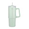 HOMELY ΘΕΡΜΟΣ STRAW TUMBLER 900ml SEAFOAM ESTIA 01-34559