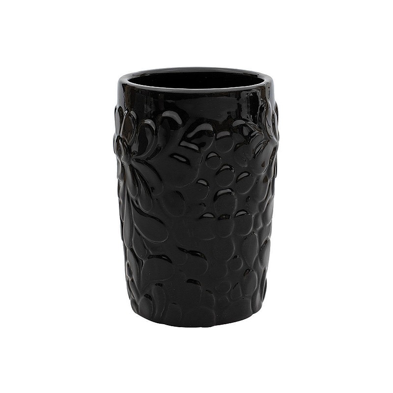 ESTIA ΠΟΤΗΡΑΚΙ ΜΠΑΝΙΟΥ DOLOMITE ΜΑΥΡΟ ESTIA 02-11543