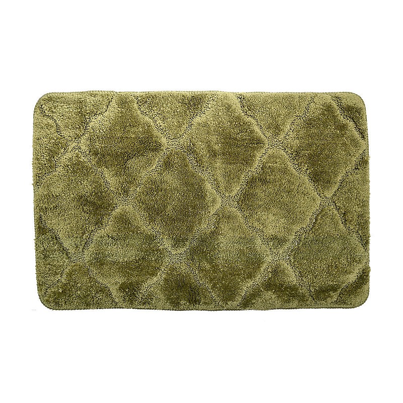 ESTIA ΤΑΠΕΤΟ ΜΠΑΝΙΟΥ MICROFIBER 70x45cm ΑΝΤΙΟΛΙΣΘΗΤΙΚΟ OLIVE GREEN ESTIA 02-14896