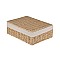 ESTIA ΚΟΥΤΙ ΑΠΟΘΗΚΕΥΣΗΣ & ΟΡΓΑΝΩΣΗΣ BOTANICA 36x27x13cm ΜΕ ΕΣΩΤΕΡΙΚΗ ΕΠΕΝΔΥΣΗ & ΚΑΠΑΚΙ ESTIA 02-18733