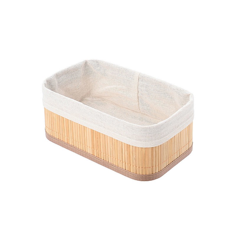 ESTIA ΚΑΛΑΘΙ ΟΡΓΑΝΩΣΗΣ BAMBOO ESSENTIALS 24.5x10cm ME ΕΠΕΝΔΥΣΗ ESTIA 02-19655