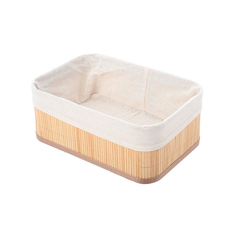 ESTIA ΚΑΛΑΘΙ ΟΡΓΑΝΩΣΗΣ BAMBOO ESSENTIALS 30x20cm ME ΕΠΕΝΔΥΣΗ ESTIA 02-19662