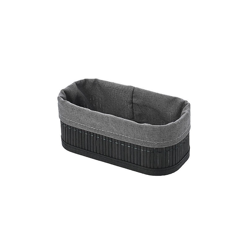 ESTIA ΚΑΛΑΘΙ ΟΡΓΑΝΩΣΗΣ BAMBOO ESSENTIALS 19.5x10cm ME ΕΠΕΝΔΥΣΗ ΜΑΥΡΟ ESTIA 02-19679