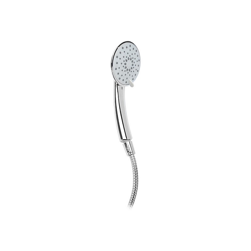ESTIA ΚΕΦΑΛΗ ΝΤΟΥΣ ΧΡΩΜΙΟΥ 10.5cm ΜΕ 5 ΛΕΙΤΟΥΡΓΙΕΣ ΡΟΗΣ & ΣΠΙΡΑΛ ΑΝΟΔΕΙΔΩΤΟ 1.5m ESTIA 02-23843