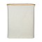 ESTIA ΚΑΛΑΘΙ ΑΠΛΥΤΩΝ BAMBOO ESSENTIALS 144lt ΜΕ ΚΑΠΑΚΙ ΚΑΙ 2 MESH BAGS 56x37x68cm ΓΚΡΙ ESTIA 02-26974