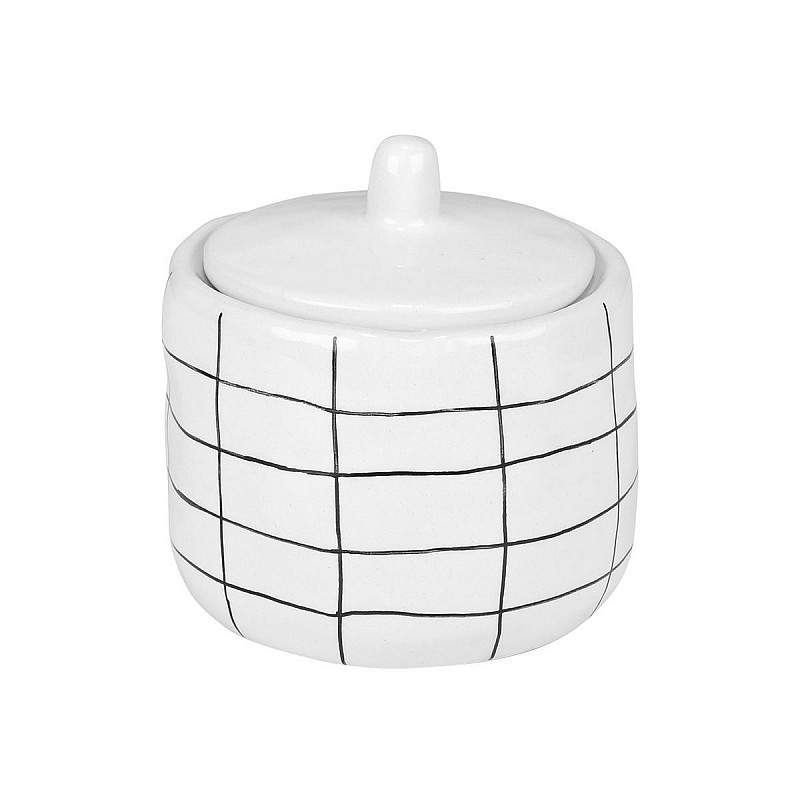 ESTIA ΔΟΧΕΙΟ ΓΙΑ ΒΑΜΒΑΚΙ CAGE ΚΕΡΑΜΙΚΟ 11x11cm ESTIA 02-27629