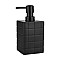ESTIA ΑΝΤΛΙΑ ΣΑΠΟΥΝΙΟΥ TILES ΚΕΡΑΜΙΚΗ 450ml 7.5x15cm ΜΑΥΡΗ ESTIA 02-27698