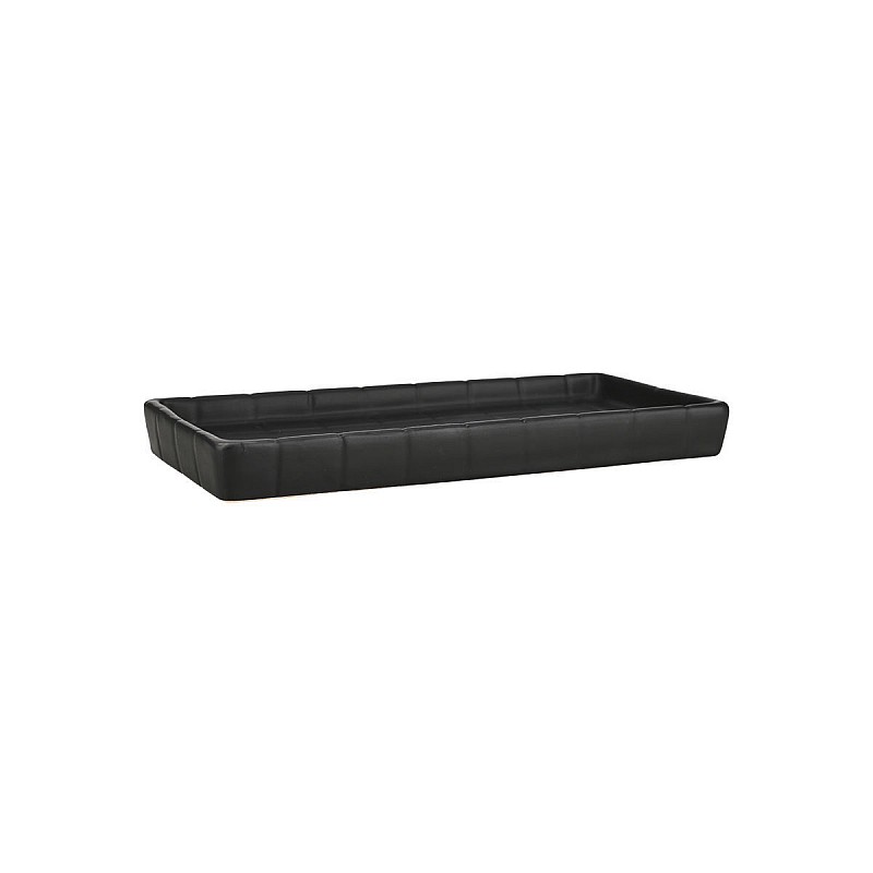 ESTIA ΔΙΣΚΟΣ ΜΠΑΝΙΟΥ TILES ΚΕΡΑΜΙΚΟΣ 20x10x2cm ΜΑΥΡΟΣ ESTIA 02-27711
