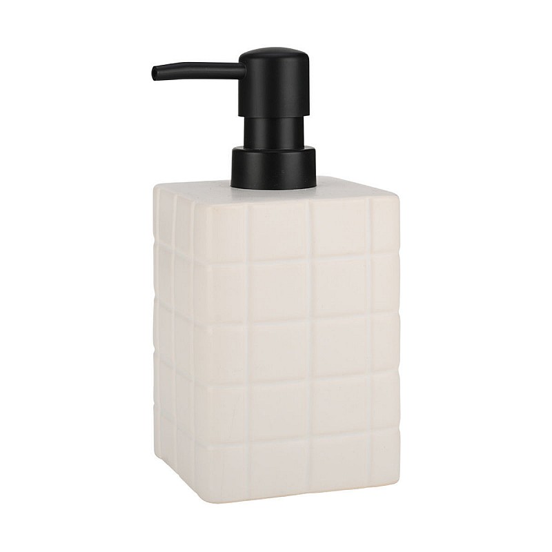 ESTIA ΑΝΤΛΙΑ ΣΑΠΟΥΝΙΟΥ TILES ΚΕΡΑΜΙΚΗ 450ml 7.5x15cm ΛΕΥΚΗ ESTIA 02-27728