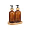 ESTIA ΑΝΤΛΙΕΣ ΣΑΠΟΥΝΙΟΥ BAMBOO ESSENTIALS ΓΥΑΛΙΝΕΣ 500ml ΣΕΤ 3 ΤΕΜ. ΜΕ ΔΙΣΚΟ ΒΑΜΒΟΟ ESTIA 02-28800