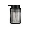 ESTIA ΑΝΤΛΙΑ ΣΑΠΟΥΝΙΟΥ ALIVIO ΓΥΑΛΙΝΗ ΑΝΑΓΛΥΦΗ 300ml 7.8x12.5cm ΜΑΥΡΗ ESTIA 02-28817