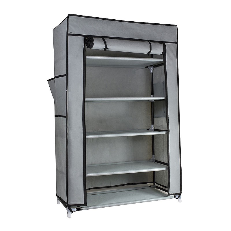 ΠΑΠΟΥΤΣΟΘΗΚΗ ΥΦΑΣΜΑΤΙΝΗ 61x30x90cm ESTIA 03-0431