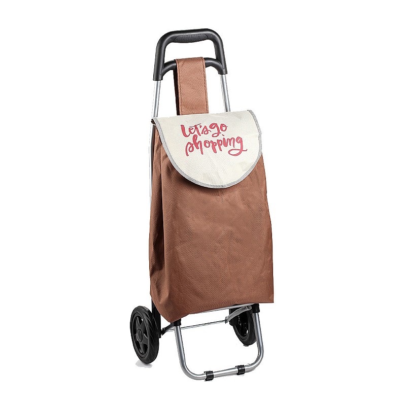 ΚΑΡΟΤΣΙ ΛΑΪΚΗΣ LET'S GO SHOPPING ΥΦΑΣΜΑΤΙΝΟ 24lt ΚΑΦΕ ESTIA 04-8970