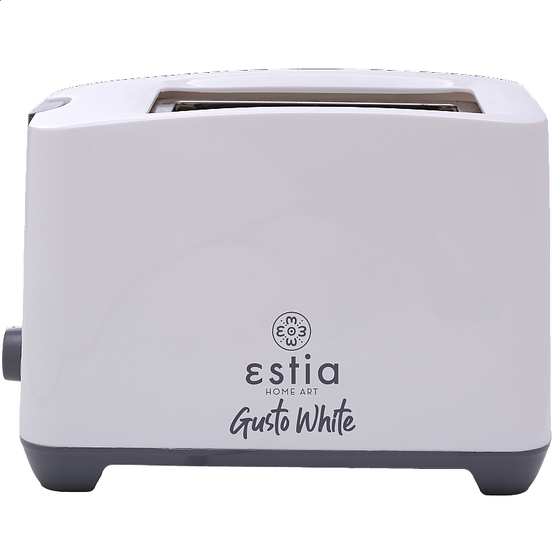 ESTIA ΦΡΥΓΑΝΙΕΡΑ GUSTO WHITE 2 ΘΕΣΕΩΝ ΜΕ 7 ΕΠΙΠΕΔΑ ΨΗΣΙΜΑΤΟΣ 750w ΛΕΥΚΗ ESTIA 06-13820