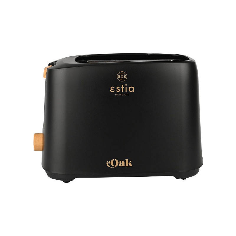 ESTIA ΦΡΥΓΑΝΙΕΡΑ OAK 2 ΘΕΣΕΩΝ 700w ΜΕ 7 ΕΠΙΠΕΔΑ ΨΗΣΙΜΑΤΟΣ ΜΑΥΡΗ ESTIA 06-24666