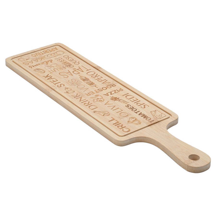 ESTIA ΠΛΑΤΩ ΣΕΡΒΙΡΙΣΜΑΤΟΣ BAMBOO 44x12cm ESTIA 07-24185