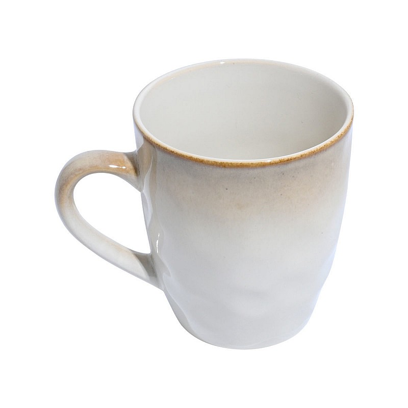 ESTIA ΚΟΥΠΑ ΚΑΦΕ VIGNETTE STONEWARE 400ml IVORY ESTIA 07-24406