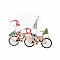 ΕΠΙΤΡΑΠΕΖΙΟ ΧΡΙΣΤΟΥΓΕΝΝΙΑΤΙΚΟ ΔΙΑΚΟΣΜΗΤΙΚΟ "Santa in a bike" 1/2 21x2x21