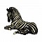 ΕΠΙΤΡΑΠΕΖΙΟ ΔΙΑΚΟΣΜΗΤΙΚΟ Fylliana "Zebra" ΜΑΥΡΟ-ΧΡΥΣΟ ΧΡΩΜΑ 22,5x11,5x14,2εκ