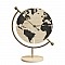 ΕΠΙΤΡΑΠΕΖΙΟ ΡΟΛΟΙ Fylliana "Globe" NATURE ΞΥΛΟ-ΜΕΤΑΛΛΟ 22.5x12x30.5εκ