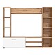 ΚΕΝΤΡΟ ΨΥΧΑΓΩΓΙΑΣ-ΣΥΝΘΕΣΗ MATARO ARTISAN OAK-ΛΕΥΚΟ 185x35x155εκ ΚΕΝΤΡΟ ΨΥΧΑΓΩΓΙΑΣ-ΣΥΝΘΕΣΗ MATARO ARTISAN OAK-ΛΕΥΚΟ 185x35x155εκ