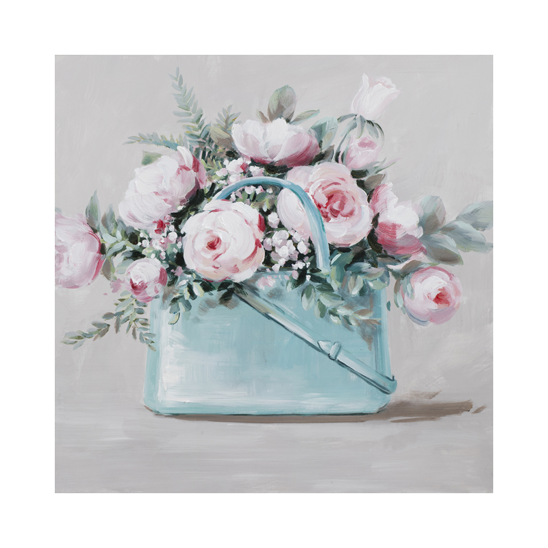 ΠΙΝΑΚΑΣ ΣΕ ΚΑΜΒΑ "FLOWER POT" 60*60 ΠΙΝΑΚΑΣ ΣΕ ΚΑΜΒΑ "FLOWER POT" 60*60