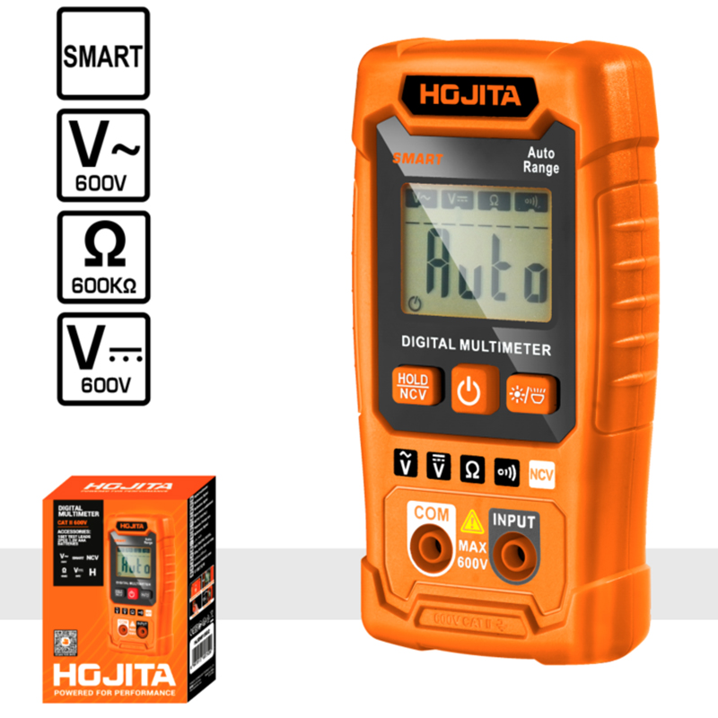 Πολύμετρο ψηφιακό TRUE RMS 2000 μετρήσεων