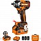Μπουλονόκλειδο HOJITA Brushless 500Nm μπαταρίας 20V Βαλιτσάκι