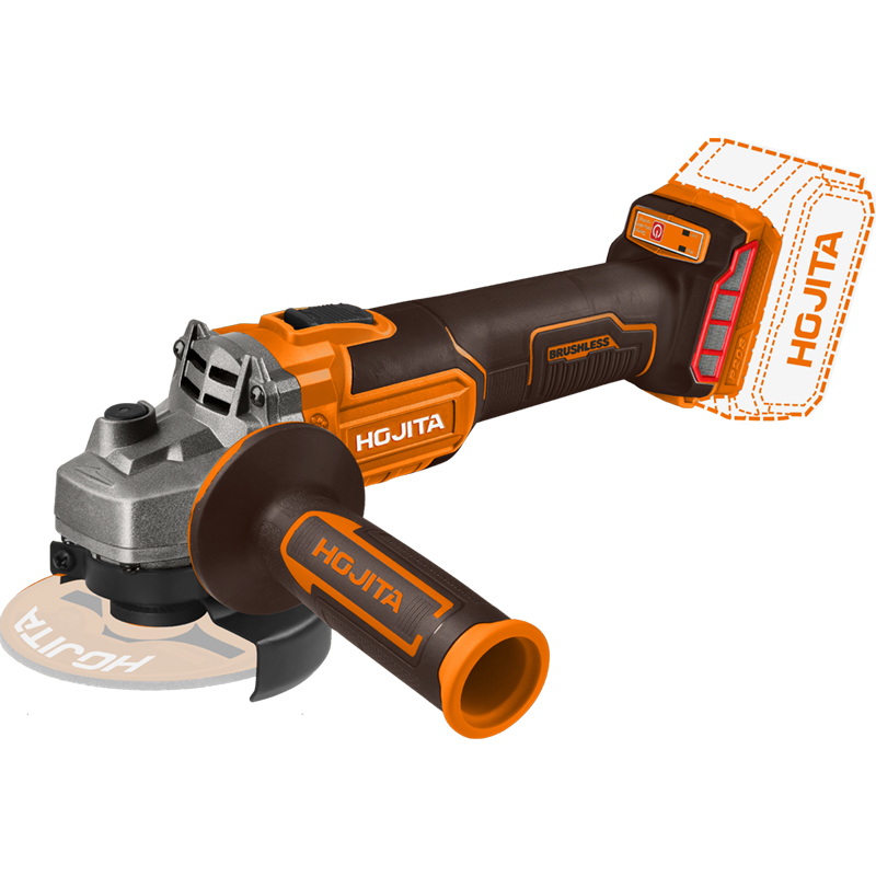 Γωνιακός τροχός HOJITA Brushless 125mm μπαταρίας 20V SOLO