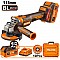 Γωνιακός τροχός HOJITA Brushless 125mm -3 ταχυτήτων μπαταρίας 20V