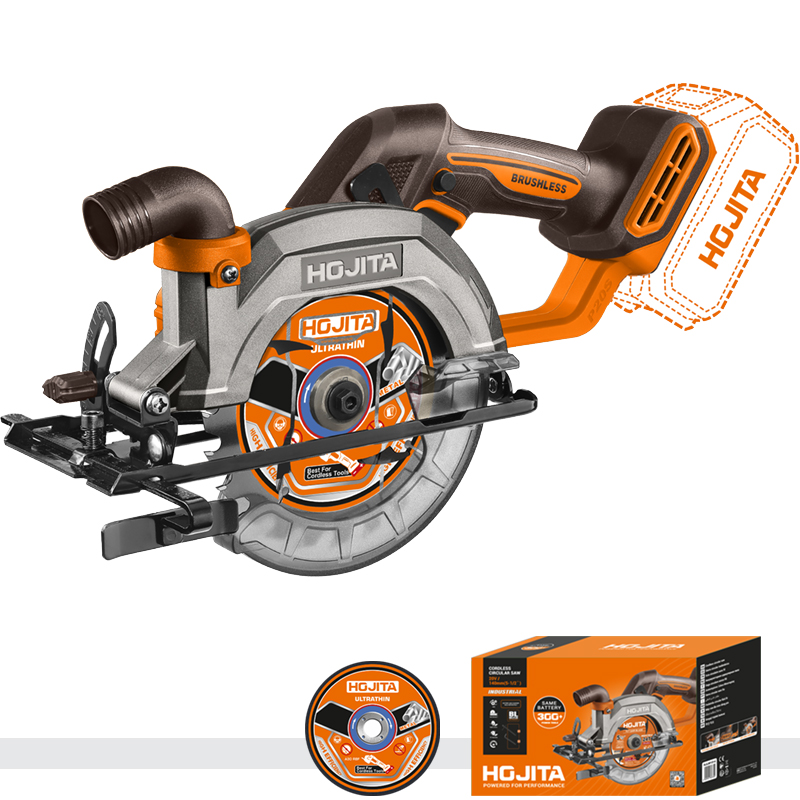 Δισκοπρίονο ξύλου HOJITA Brushless 140mm μπαταρίας 20V SOLO