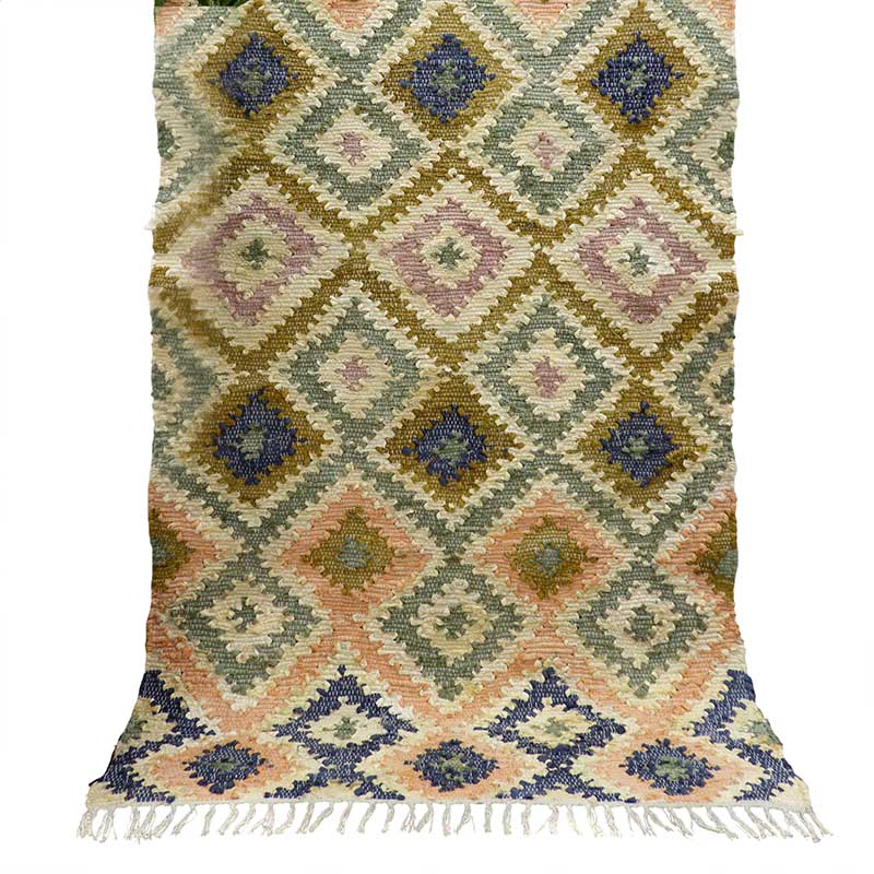 INART ΧΑΛΙ ΒΑΜΒΑΚΕΡΟ MULTICOLOR 120X180 Inart 3-35-485-0108