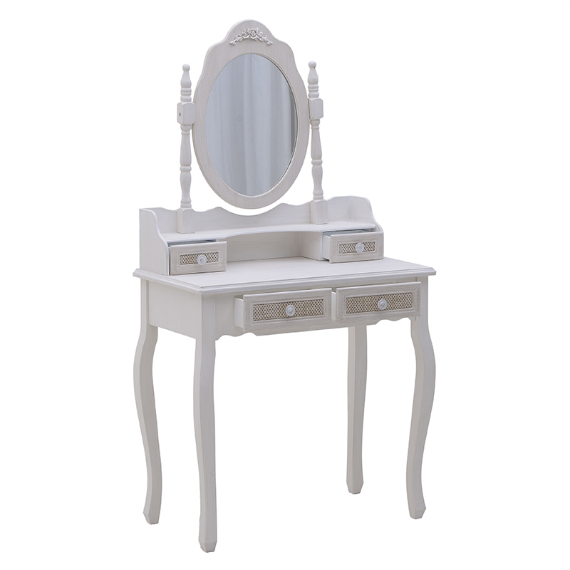 INART ΜΠΟΥΝΤΟΥΑΡ ΞΥΛΙΝΟ ANTIKE ΕΚΡΟΥ 75X40X140 Inart 3-50-147-0108