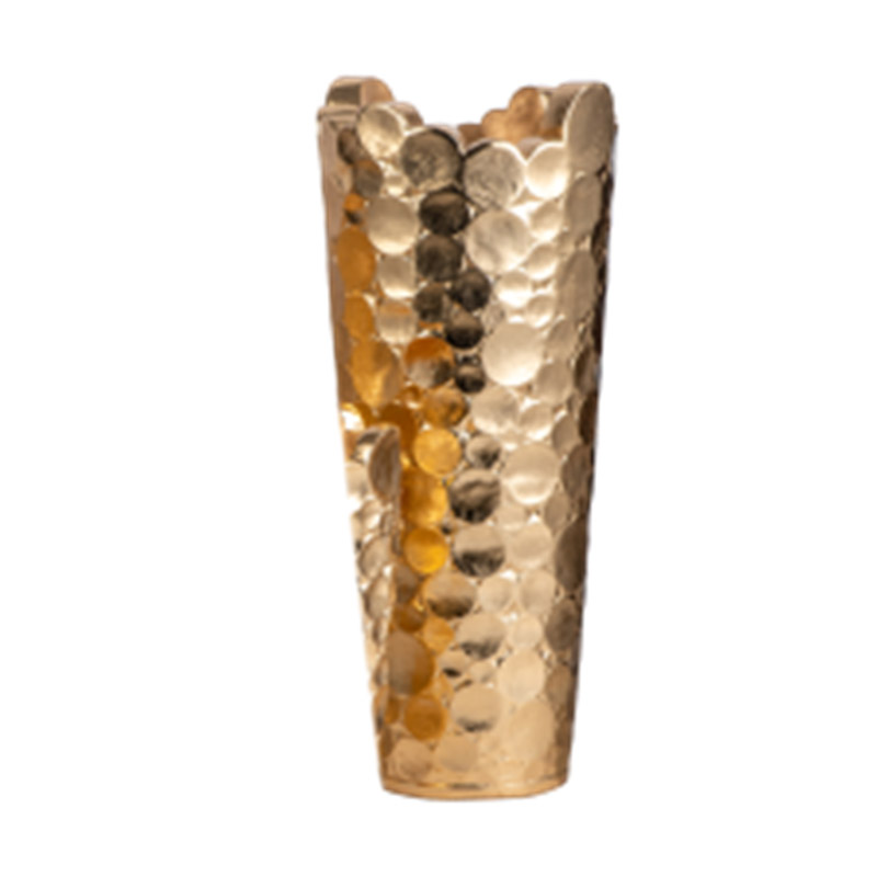 INART ΒΑΖΟ FIBERGLASS ΧΡΥΣΟ Φ32Χ59 Inart 3-70-212-0023