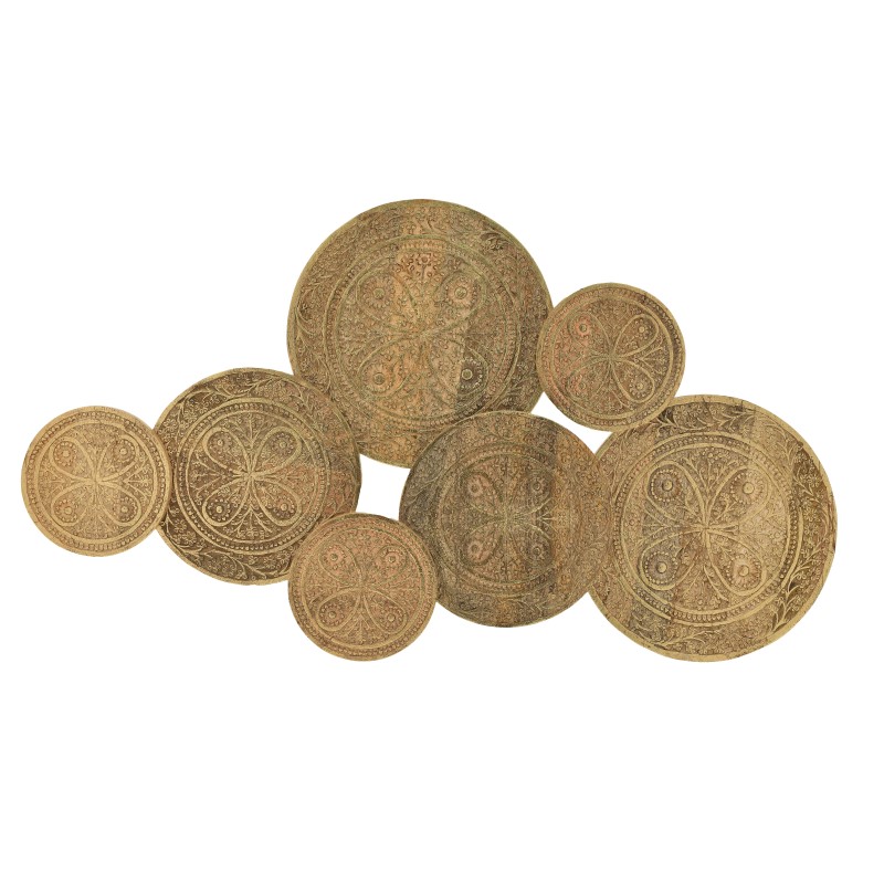 INART ΔΙΑΚΟΣΜΗΤΙΚΟ ΤΟΙΧΟΥ NATURAL/ΧΡΥΣΟ 106X4X62 Inart 3-70-245-0018