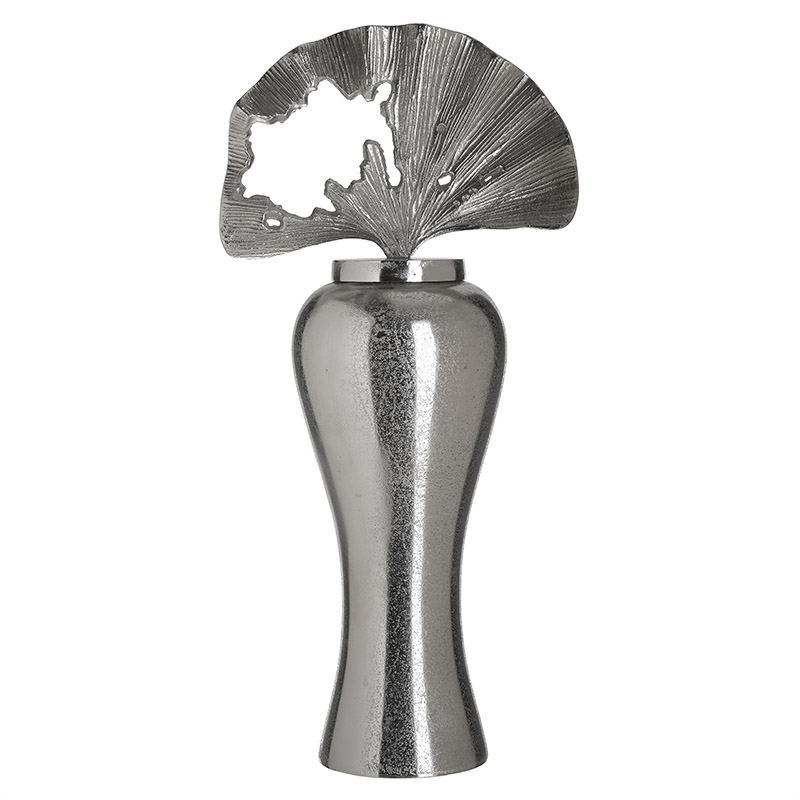 INART ΒΑΖΟ ΑΛΟΥΜΙΝΙΟΥ ΑΣΗΜΙ 30X17X60 Inart 3-70-579-0071